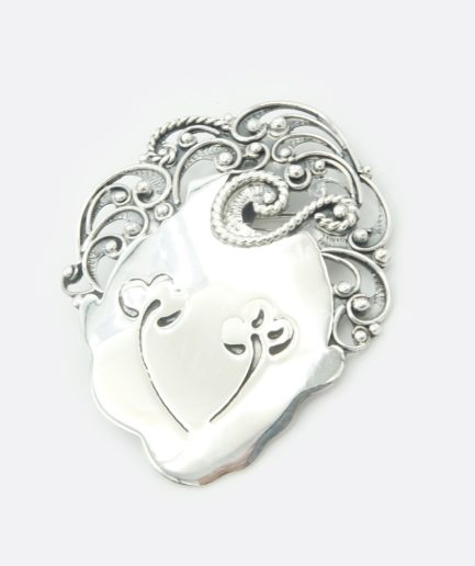 Broche - colgante Rosalía de Castro