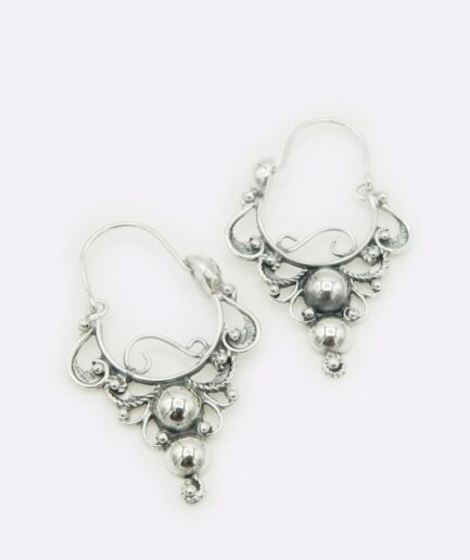 arracadas filigrana. pendientes de gallega únicos hechos a mano.